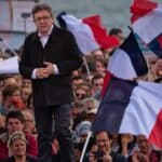 Jean-Luc Mélenchon en meeting à Toulouse en 2017.