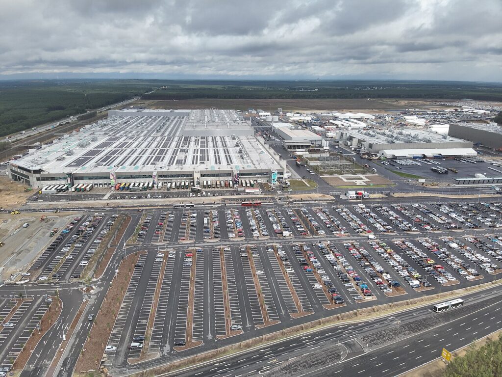 Gigafactory Tesla de Berlin.