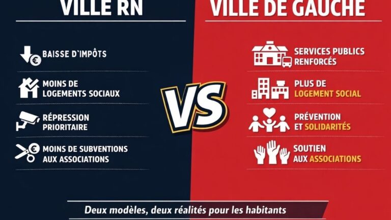 Ville RN ou villes de gauche : le match des gestions communales