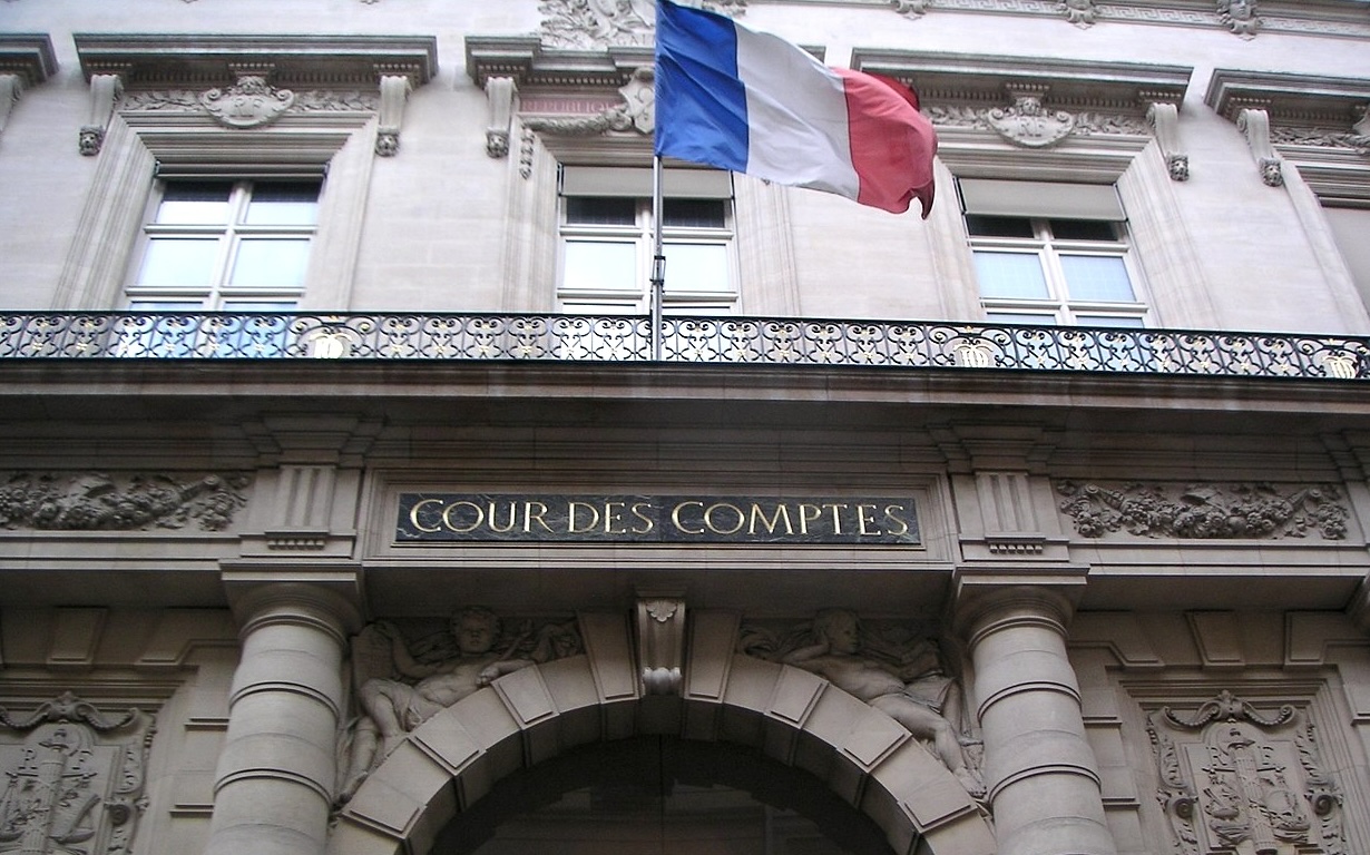 Photo de la façade de la Cour des comptes