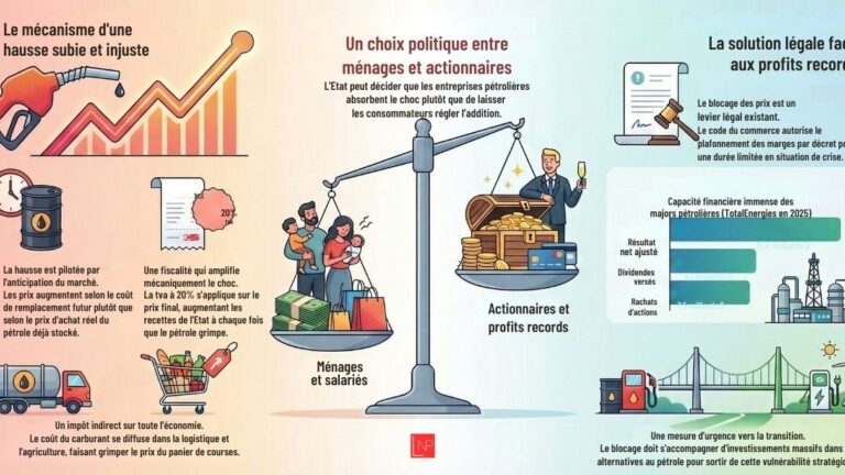 Pourquoi le gouvernement doit bloquer les prix à la pompe