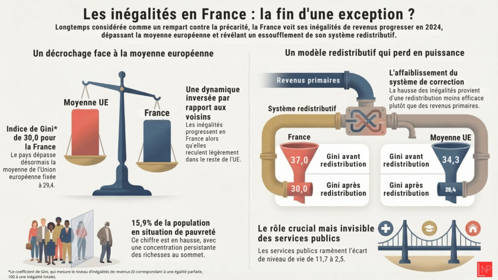 Infog inégalités France/Europe