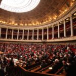 Vue de l'hémicycle de l'Assemblée nationale