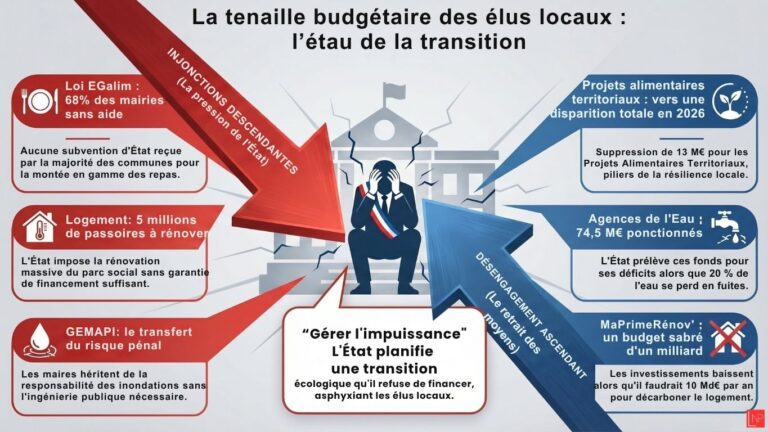 Climat : l’État délègue aux collectivités… sans leur donner les moyens