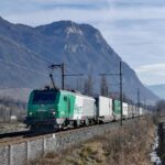 Ferroutage dans les Alpes