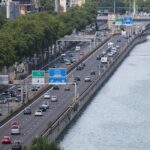 Autoroute A7 qui traverse Lyon