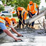 Chantier de travaux publics