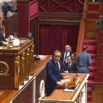 Sébastien Lecornu devant l'Assemblée nationale.