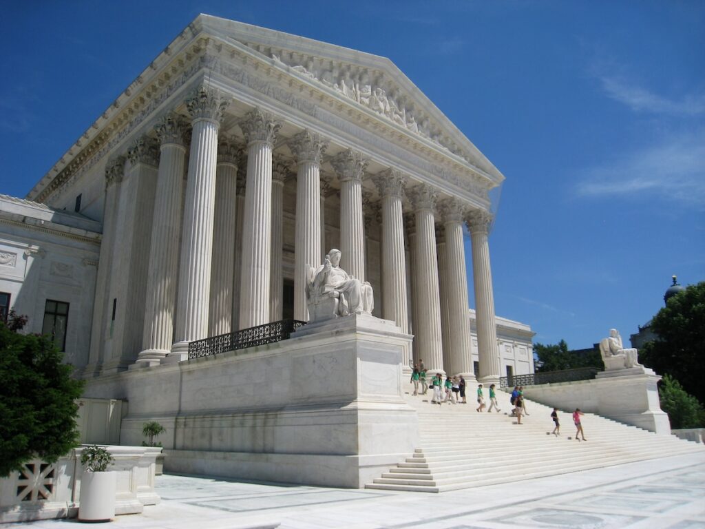Cour suprême des Etats-Unis. (Photo Daderot_Public Domain)